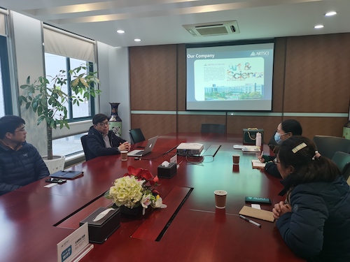 重庆时时彩
一行与安塞生物王总交流探讨