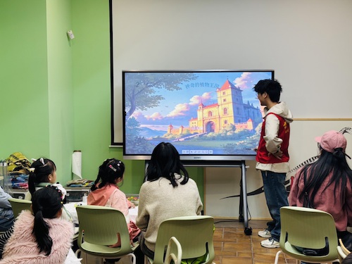 2025年3月23日B.D.开展T恤拓印活动